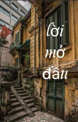 lời mở đầu