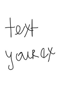 text your ex