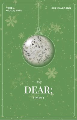 [ 𐙚 9901 ; 14:00 | dear; ]