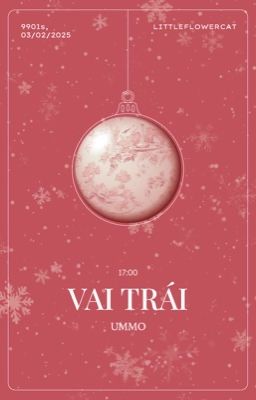 [ 𐙚 9901 ; 17:00 | Vai trái ]
